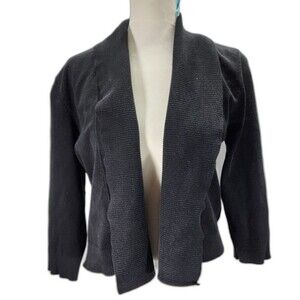 Calvin Klein open front cardigan shrug